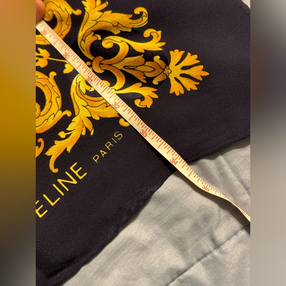 Celine train silk scarf - Picture 11 of 12